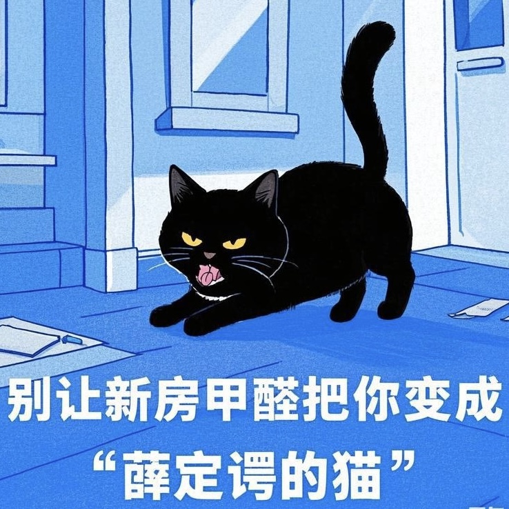 别让新房甲醛把你变成“薛定谔的猫”！